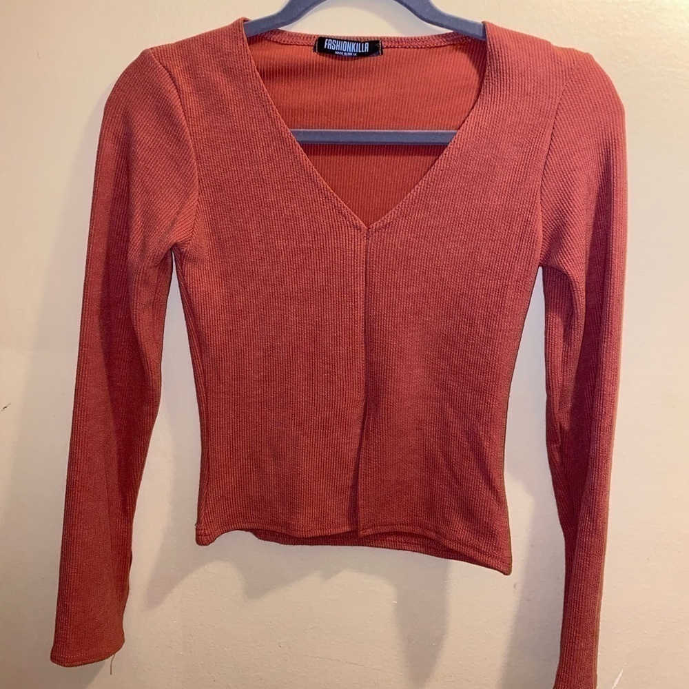 FashionKilla UK Mauve Pink top